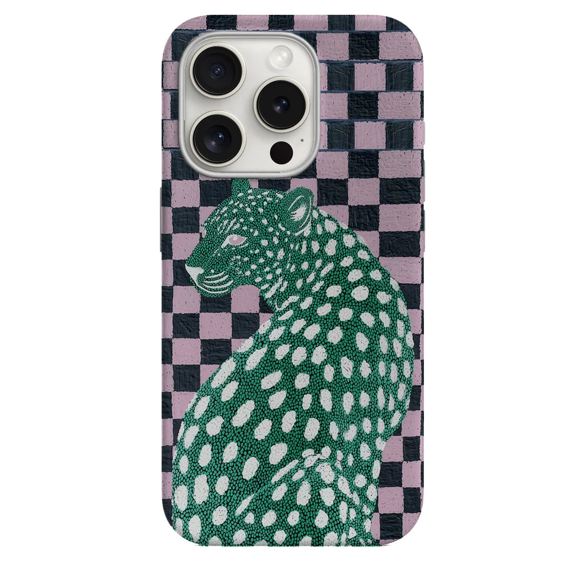 Green Leopard Checkered  *661
