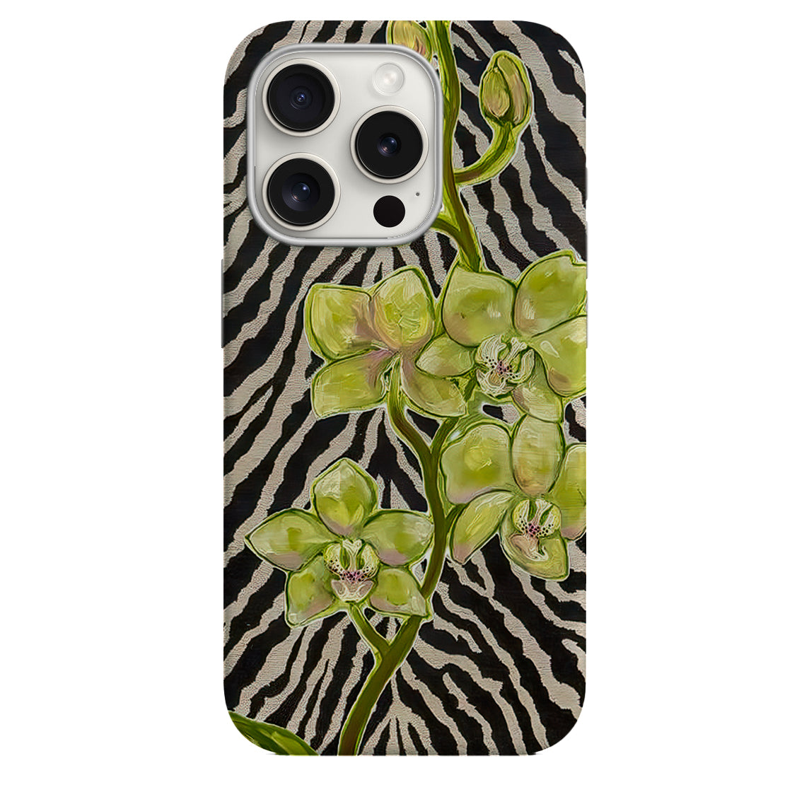Çiçek Desenli Telefon Kılıfı *722
