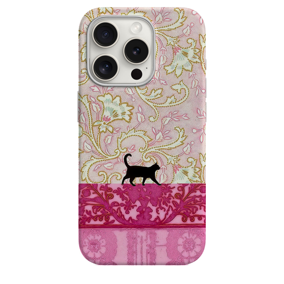 Kedi Desenli Telefon Kılıfı *731