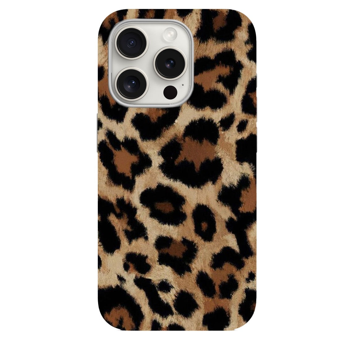 Leopar Desenli Lüx Premium Telefon Kılıfı **765