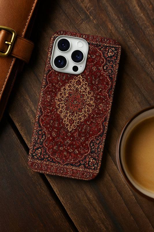 Etnik Desenli Lüx Premium Telefon Kılıfı --- 231